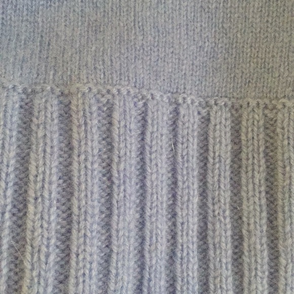 NWT Vince Light Blue Cashmere Sweater current - Picture 5 of 6